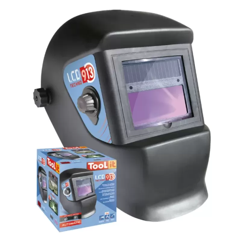 Mặt nạ hàn 9-13 (MMA/MIG-MAG/TIG) mode: LCD TECHNO 9/13 TRUE COLOR code: 065048